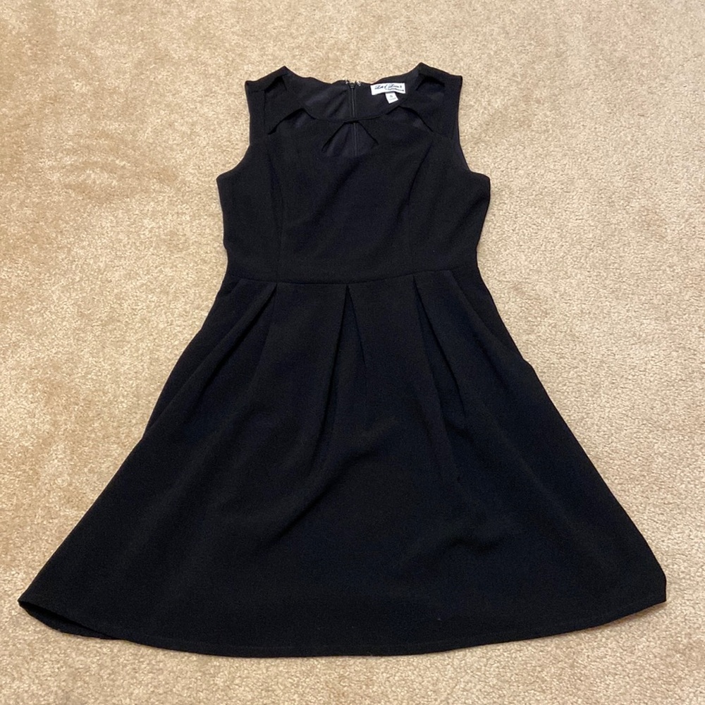 Black cocktail dress